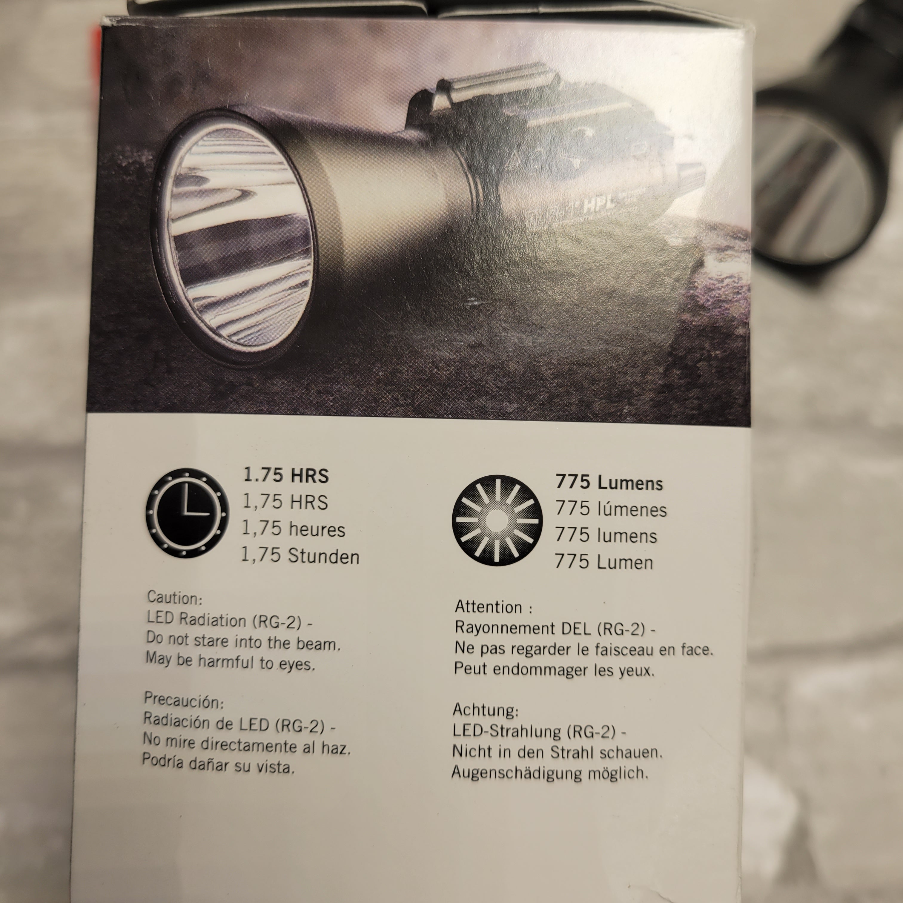 Streamlight 69215 TLR-1 HPL 1000-Lumen Tactical Light With Standard Switch (8039046938862)